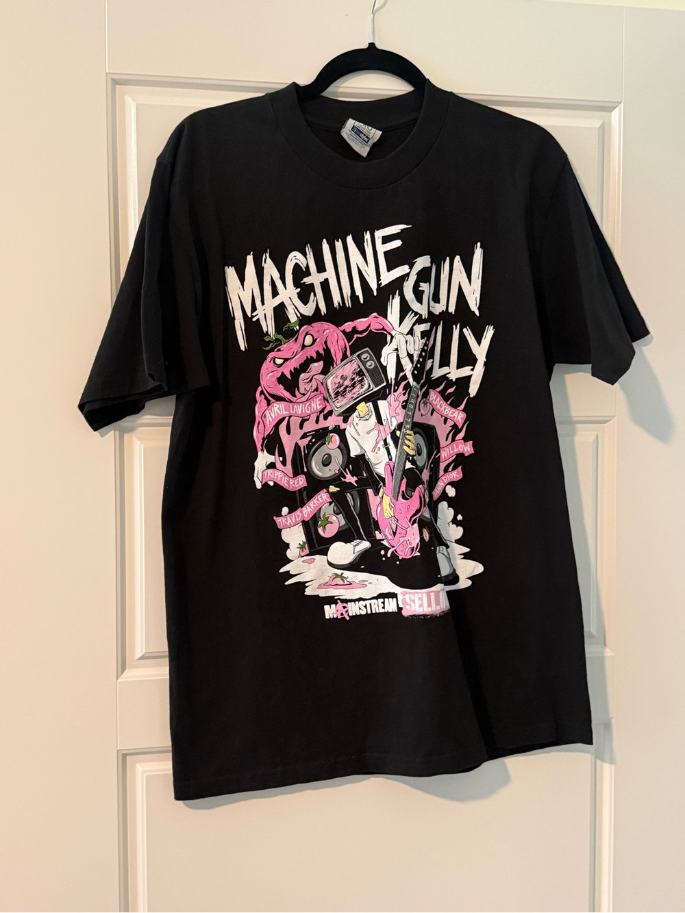 Machine Gun Kelly Mainstream Sellout Tour Black Graphic Tee